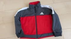 adidas ジャージ 赤/グレー サイズ100のサムネイル