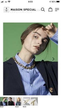 ティックチェーンネックレスのサムネイル