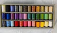 ブラザーミシン　刺繍糸　３５色+下糸のサムネイル