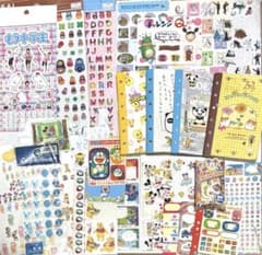 1000枚以上☆平成レトロ☆ハムちゃんズワールド シール帳 シールセット