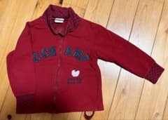 【CHILD CHAMP】チャイルドチャンプ キッズ ジップパーカー 110 赤のサムネイル