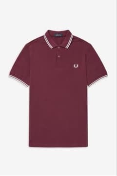 FRED PERRY ポロシャツ バーガンディ　XLサイズのサムネイル