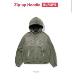 BTS Zip-up Hoodie EUROPE カーキのサムネイル