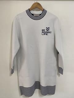 adabat アダバット ホワイト ストライプ ワンピース レディース 新品 adabat アダバット ホワイト ストライプ ワンピース レディース