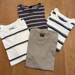 原宿RAWDRIP購入 ボーダーTシャツ 4枚セットのサムネイル