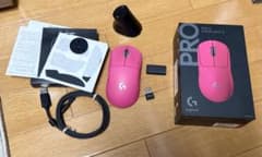 【中古】ロジクール G PRO X SUPERLIGHT2 マゼンタ　おまけ付き 中古】ロジクール G PRO X SUPERLIGHT2 マゼンタ おまけ付き - メルカリ