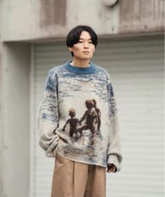 SHINYAKOZUKA シンヤコヅカ モヘアニット "Krøyer"のサムネイル