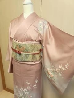 正絹訪問着 4点 フルセット トールサイズ 伊勢丹誂製 入学式 宮参り