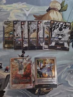 ドラゴンボールカードFW トランクス未来 パラレル エナジーマーカー銀