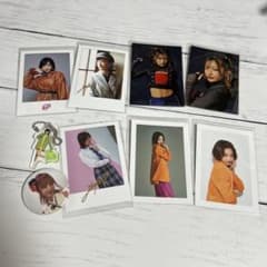 Girls2 小川桜花グッズセット 写真 チェキ風 缶バッジのサムネイル