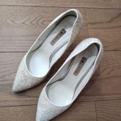 DIANAシルバーグリッターハイヒール 25cmのサムネイル