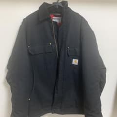 Carhartt ダック地 ワークジャケット ブラックのサムネイル
