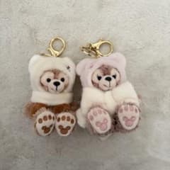 香港ディズニー ダッフィーシェリーメイ キーホルダー - メルカリ