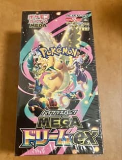 ポケモンカードゲーム MEGA ドリーム ex 1BOXシュリンク付き - メルカリ