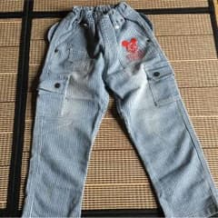 最終値下げ☆早い者勝ち！110cm ミッキーカーゴパンツのサムネイル