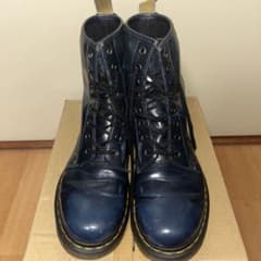 Dr. Martens 8ホールブーツ ネイビーのサムネイル