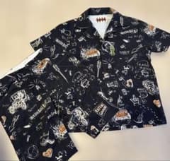 weirdウィアード　セットアップ　半袖　ハーフパンツ weirdウィアード セットアップ 半袖 ハーフパンツ - メルカリ