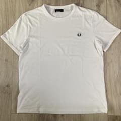 フレッドペリー　FRED PERRY ホワイト Tシャツ Lのサムネイル