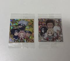 【未開封美品】NARUTO ウエハースシール 第七班 ヒルゼン班のサムネイル