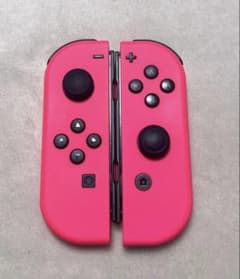 Nintendo Switch Joy-Con ネオンピンク - メルカリ