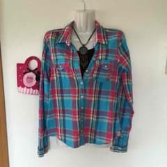 ホリスター チェックシャツ 美品のサムネイル