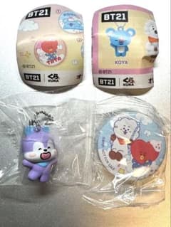 BT21 깜짝 폰 MANG 열쇠 고리 / 캔 배지 ⑨