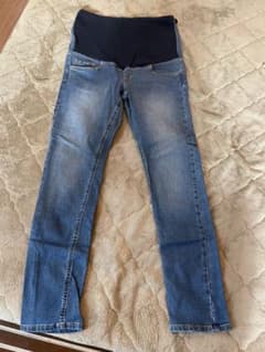 無印良品 マタニティデニムパンツ ハイウエスト ストレッチのサムネイル