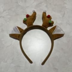12/16迄！　カチューシャ　トナカイ　クリスマスのサムネイル