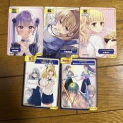 アニメイトブック　イラストカード　5枚 未使用美品　匿名配送のサムネイル
