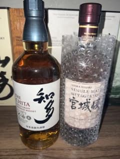 サントリー 知多 & ニッカ 宮城峡 シングルモルト 2本セット - メルカリ