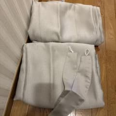 ニトリ遮光2級・防炎ドレープカーテン(ルポ100X180X2)