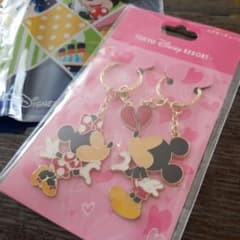 ✨ディズニーランド お土産 ミッキー ミニー キーホルダー✨のサムネイル