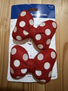 Brand new Tokyo Disney Resort hair clips (snap clips) - set of 2