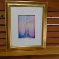 ♦rin☆様専用♦金縁の額(陶彩画家・草場一壽さんの天照大神のカード入り)のサムネイル