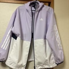 adidas ウィンドブレーカー ライトパープル ホワイトy2kのサムネイル