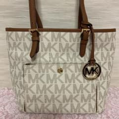 【御専用品】MICHAEL KORS トートバッグ(ホワイト)のサムネイル