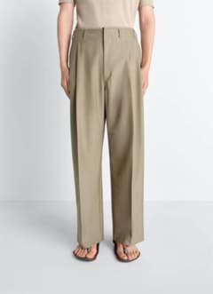 LEMAIRE 2PLEATED PANTS - メルカリ