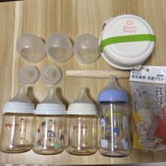 ピジョン母乳実感哺乳瓶＆離乳食準備セットのサムネイル