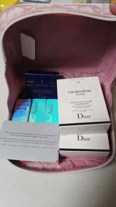 Christian Dior トロッター バニティポーチ ピンク２のサムネイル