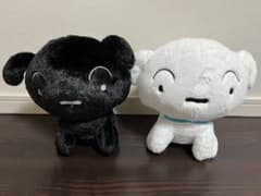 영화 크레용 신짱 쵸 아라시를 부르는 김모의 용사도 복어 봉제인형 시로·쿠로