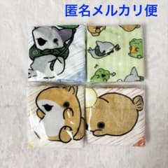 映画 おでかけ子ザメ とかいのおともだち　ハンドタオル　４種セット