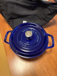 staub ストウブ スノーピーク ココット ラウンド 22センチ - メルカリ