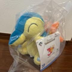 一番くじ ポケモン 30周年 ジョウト地方 旅立ちの3匹 ヒノアラシ　ぬいぐるみのサムネイル