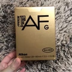 Nikon AF28-80F3.3-5.6G シルバーのサムネイル