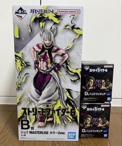 一番くじストリートファイター６ B賞 ジュリ D賞ヘッドフィギュア 未開封】一番くじストリートファイター6 B賞 ジュリ フィギュア・D賞