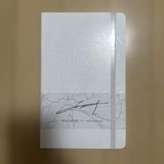 米山舞 個展arc ノートブック　MOLESKINE 紐公式店舗限定色　ホワイト 米山舞 個展arc ノートブック MOLESKINE 紐公式店舗限定色 ホワイト