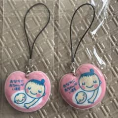 母親と赤ちゃんのストラップ付きチャームのサムネイル