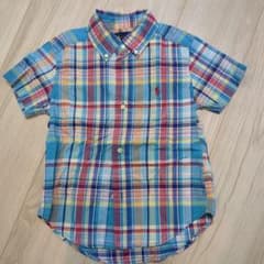 【Ralph Lauren/100cm】 半袖シャツ マルチカラーのサムネイル