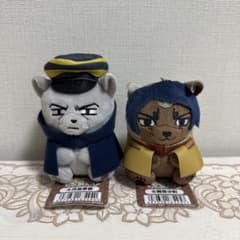 大 どうぶつフォーゼ 鯉登少尉 月島軍曹 ゴールデンカムイ マスコット ゴールデンカムイ 鯉登少尉 月島軍曹 動物フォーゼマスコット - メルカリ