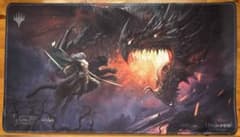 MTG フォーゴトン・レルム プレイマット シリアル・サイン入り